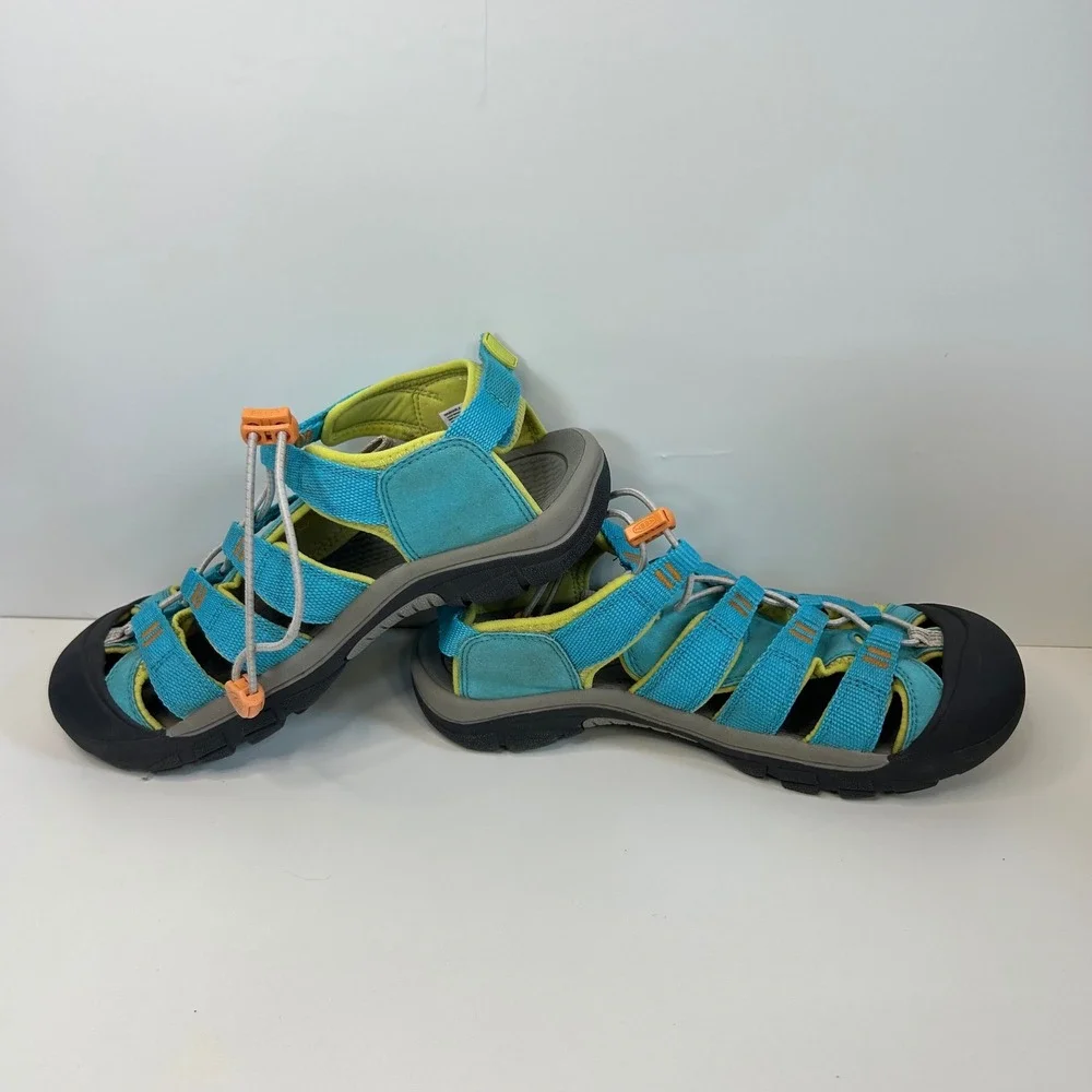 Keen Gorpcore Newport H2 Sandals Size 5 Big Kids Blue Washable Water Shoes